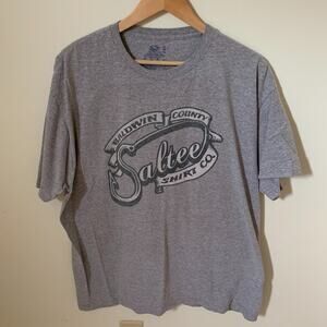 Baldwin County Alabama Saltee Shirt Co T Shirt Mens Size XL Fruit of the Loom